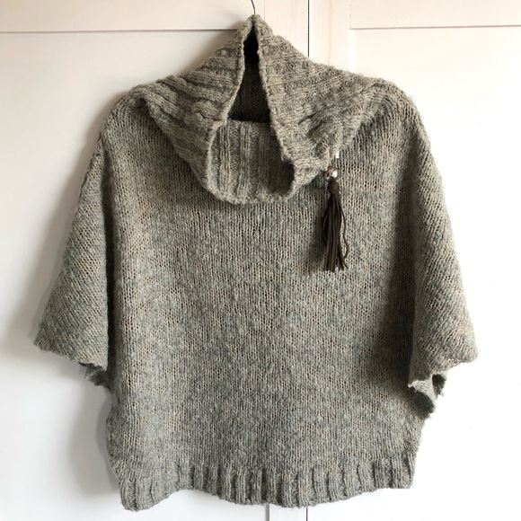 Miss Sixty Knit Poncho - Picture 3 of 5